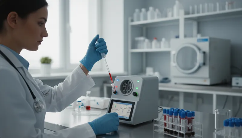 Illustration of biomarker: Indicator of biological condition or disease.