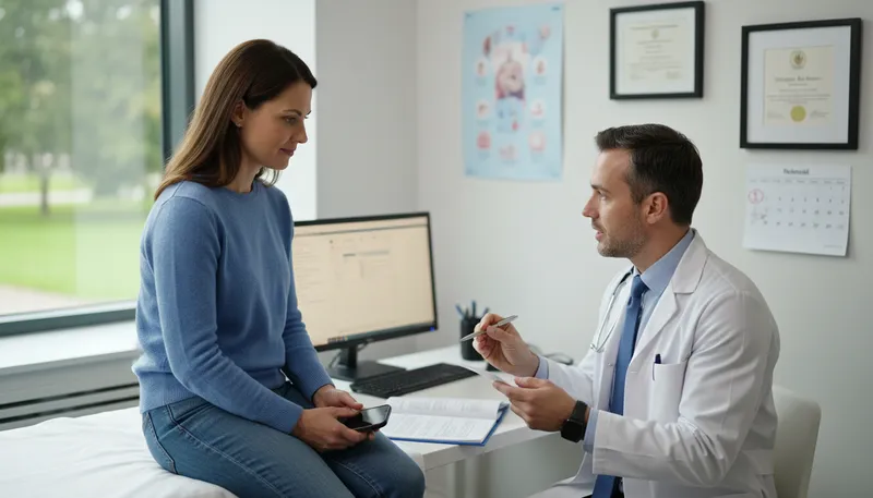 Illustration of pcp: primary care physician for health needs