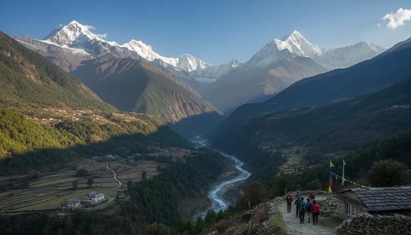 Illustration of himalayan: Related to the Himalaya mountain range.