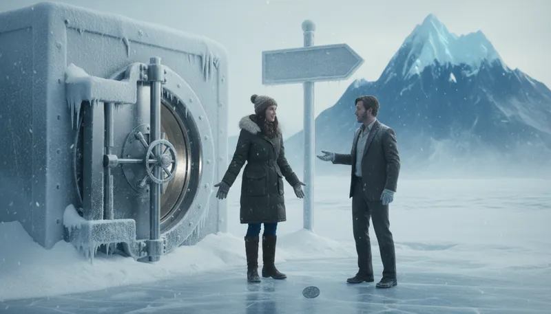 Illustration of when hell freezes over: Something that will never happen.