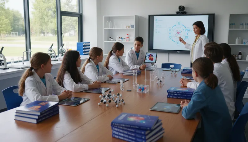 Illustration of curricular: Related to courses and educational programs.