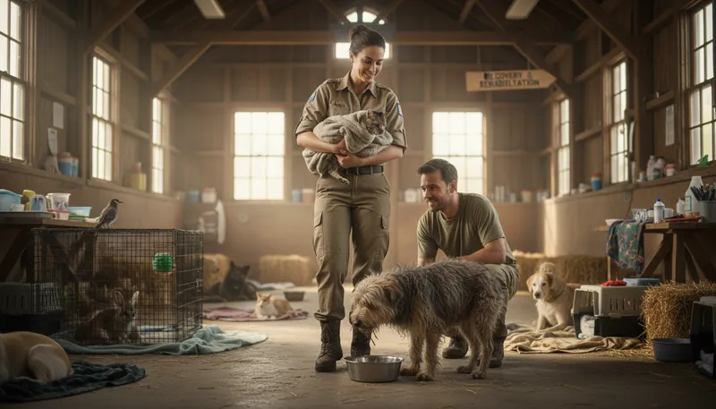 Illustration of spca: An organization for animal welfare.