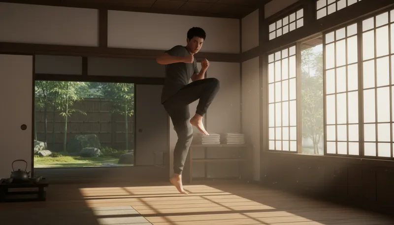 Illustration of kwan: A surname or term in martial arts.