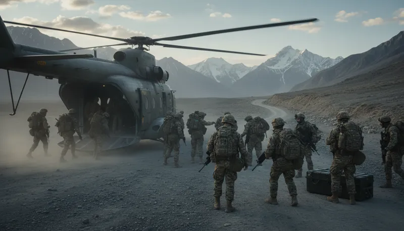Illustration of detachment: a military unit sent away from the main force