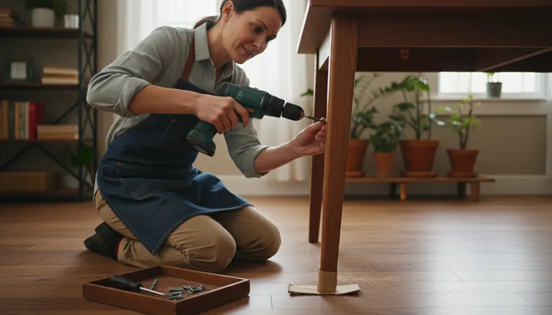 Illustration of fix: to make something stable or firm