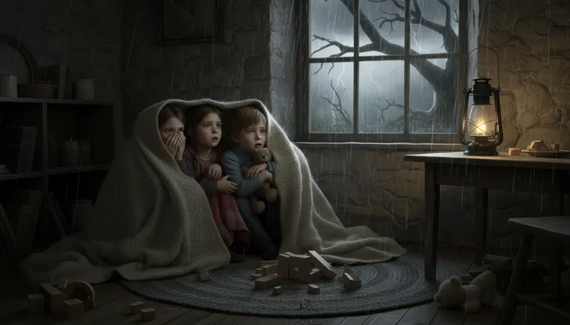 Illustration of put the fear of god into: Instill intense fear or dread.