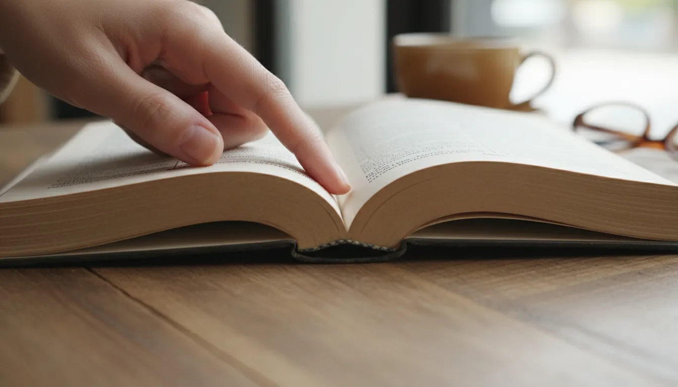 Illustration of gutter: the space between columns of text or pages