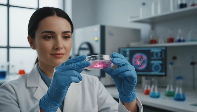 Illustration of hela: A type of immortal cell line used in research.