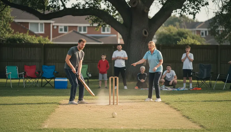 Illustration of not cricket: Unfair or not respectful behavior.