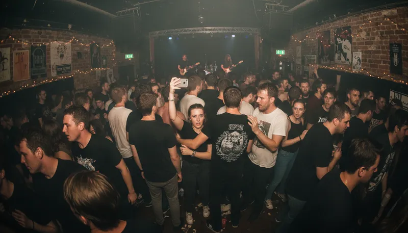 Illustration of overcrowd: To fill a space beyond its capacity.