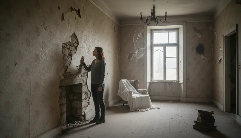Illustration of if these walls could talk: imagine the stories a place could tell.