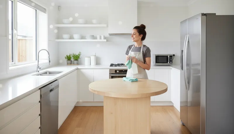 Illustration of spotless: Completely clean and free of stains.