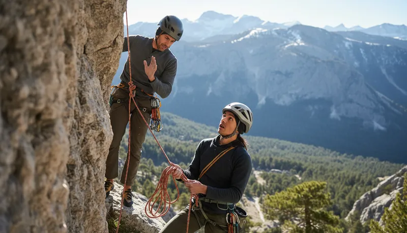 Illustration of belay my last: to retract or cancel a previous statement.