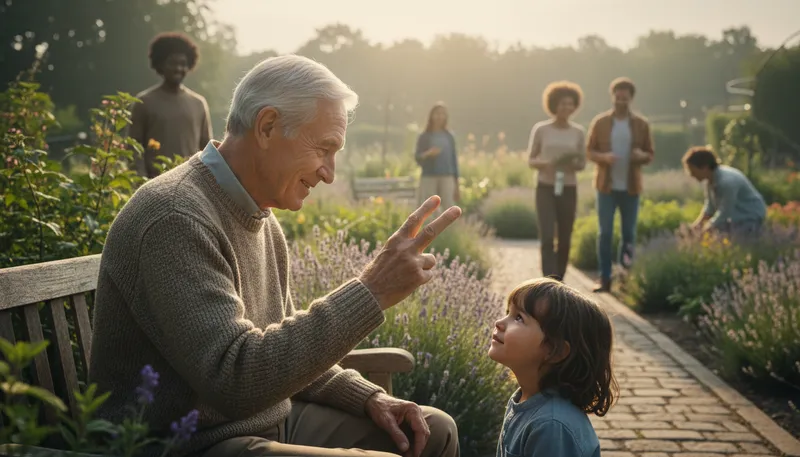 Illustration of live long and prosper: a wish for a good life