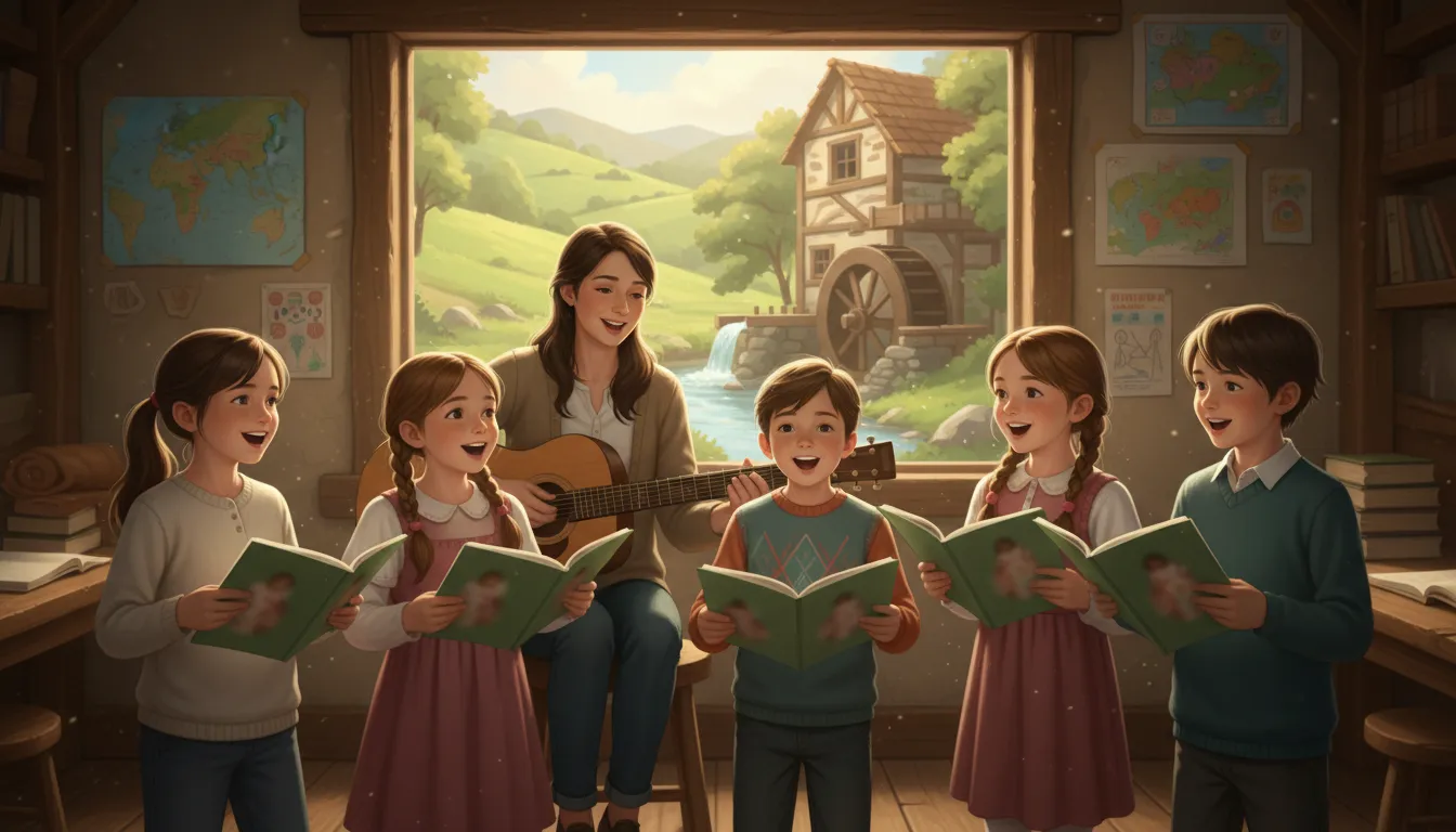 Miller of Deeのイラスト：a character in a traditional English folk song