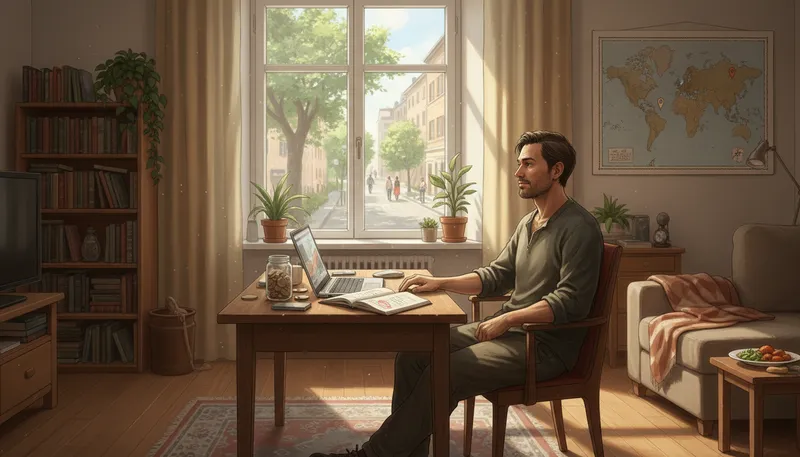 Illustration of live off: to depend financially on someone or something