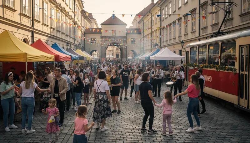 Illustration of maribor: A city in Slovenia known for its culture.