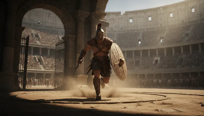 Illustration of bellator: A term meaning 'warrior' in Latin.