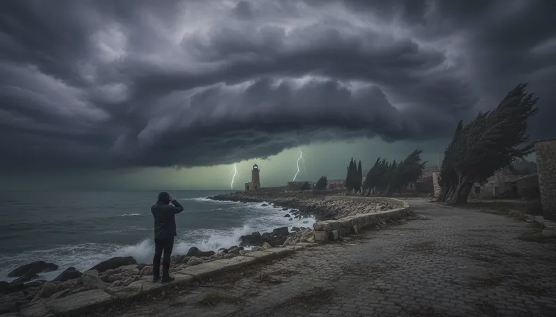 Illustration of ominous: Suggesting something bad will happen soon.