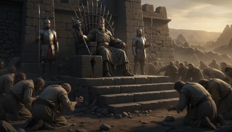 Illustration of herod: A historical figure; often refers to King Herod.