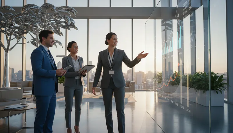 Illustration of deloitte: A global consulting and auditing firm.