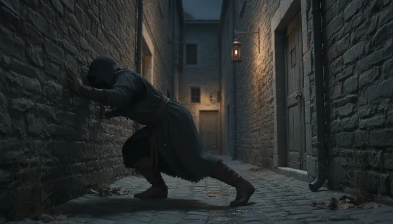 Illustration of assassin: a person hired to kill another