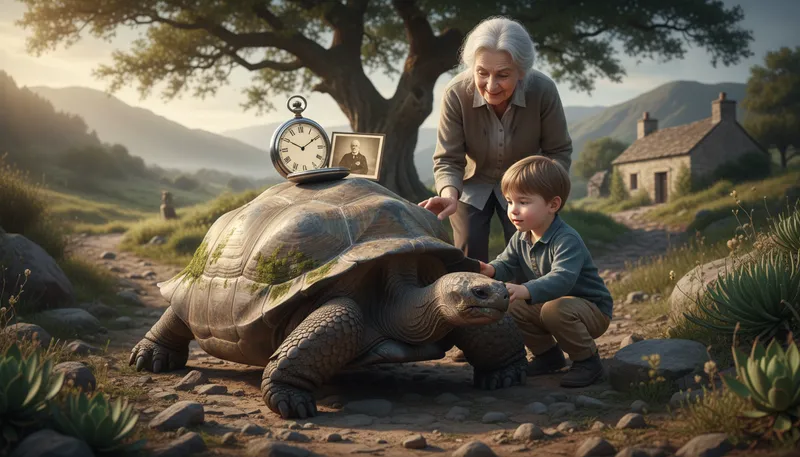 Illustration of lifespan: The duration of life for an organism.