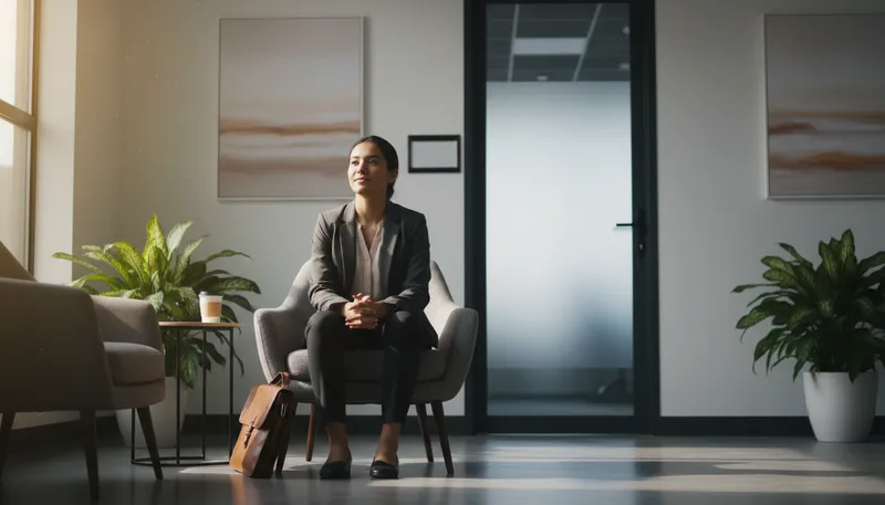 Illustration of applicant: a person who applies for something.