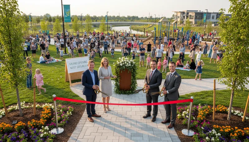 Illustration of inaugurate: To formally begin or introduce something.