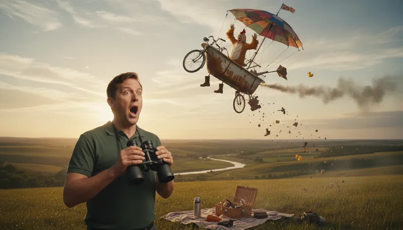 Illustration of what the flying fuck: Expression of shock or disbelief.