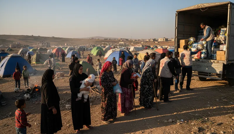 Illustration of humanitarian: Concerned with human welfare and social reform.
