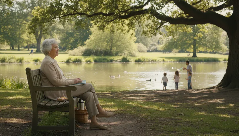 Illustration of pensioner: A person who receives a pension after retirement.