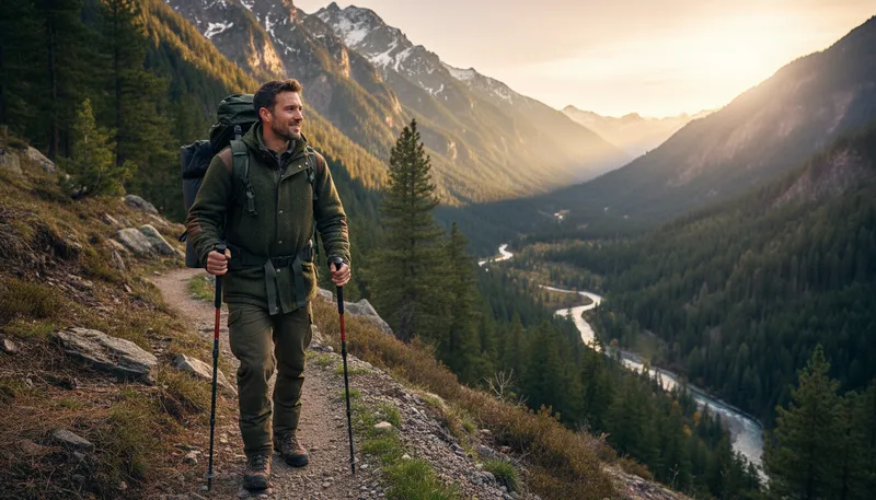 Illustration of jaeger: A brand known for outdoor clothing.