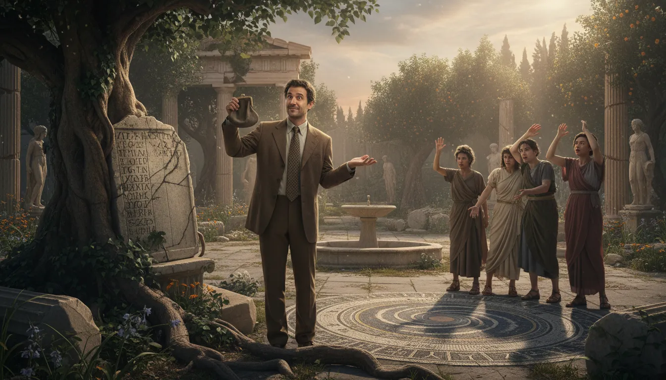 Ilustración de Greek calends: a future time that will never arrive