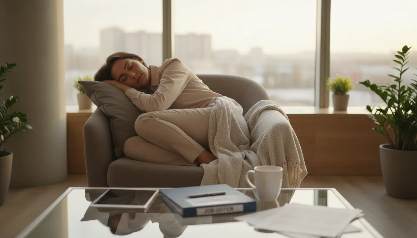 sleep on 일러스트: to delay a decision until later.
