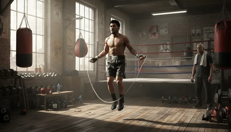 Illustration of pacquiao: a famous Filipino boxer and politician.
