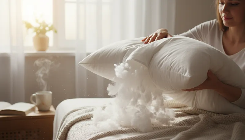 Illustration of fluff: Soft, light material or substance.