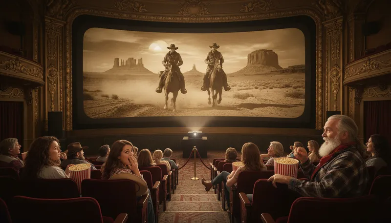 Illustration of western: genre of film or literature