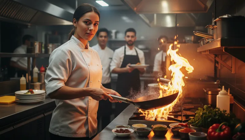 Illustration of hot shit: Someone or something impressive or talented.