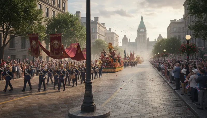Illustration of sussex drive: A prominent street or location.