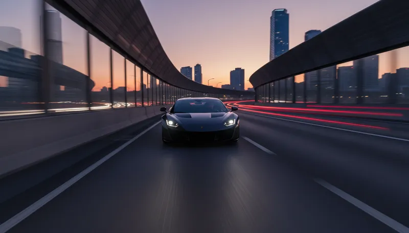 Illustration of velocity: the speed of something in a specific direction