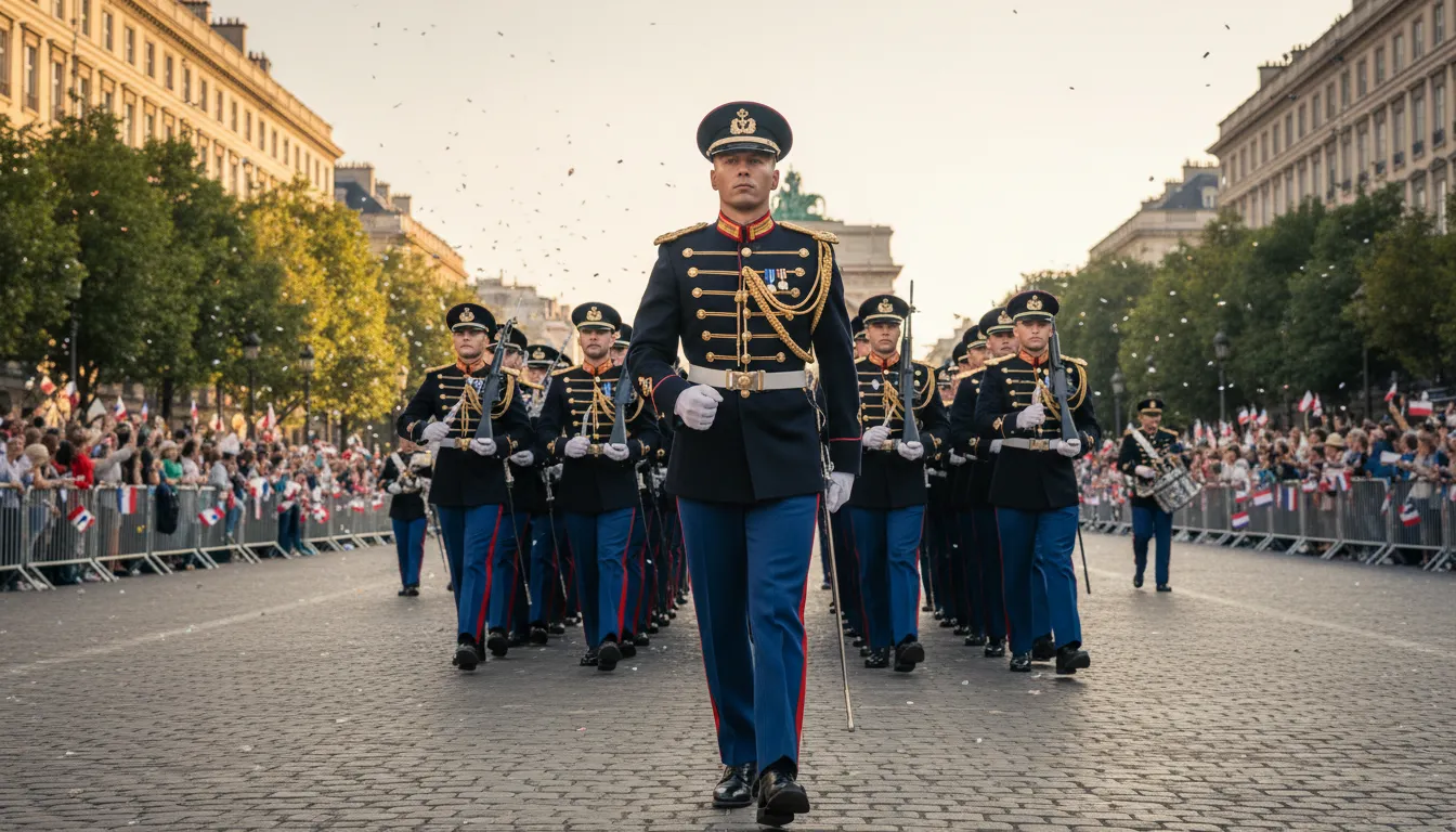 Illustration von uniform: official clothing