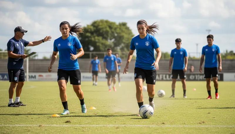 Illustration of training: physical preparation for sports or activities