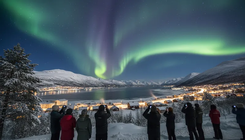 Illustration of alta: a city located in Norway