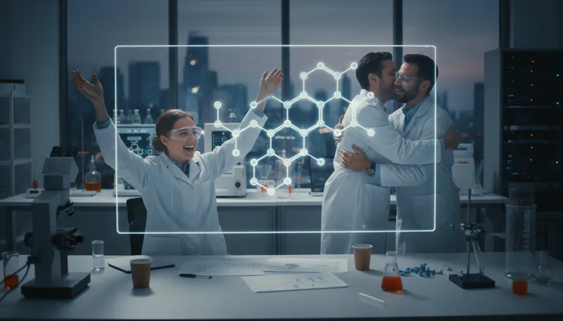 Illustration of graphene: A single layer of carbon atoms arranged in hexagons.