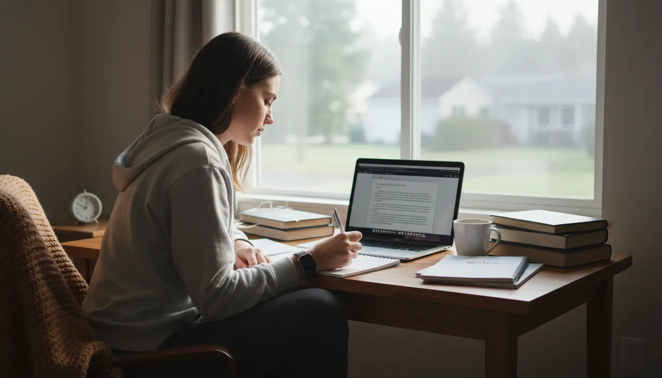 Illustration of get an early start on: To begin a task sooner than necessary to have more time.