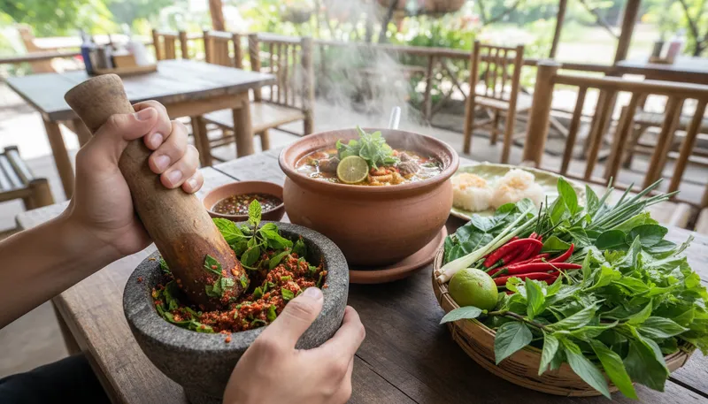 Illustration of lao: often refers to the Lao people or culture
