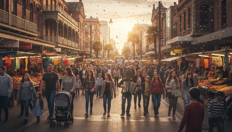 Illustration of bankstown: A suburb in Sydney, Australia.