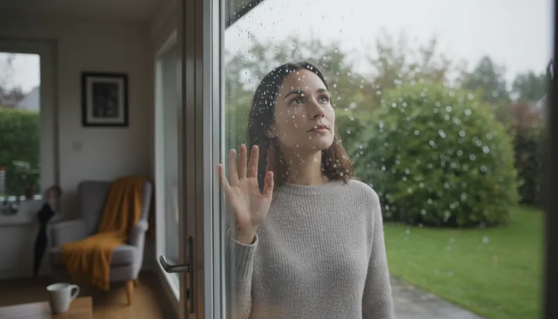 Illustration of is it going to rain: Question about possible rain.