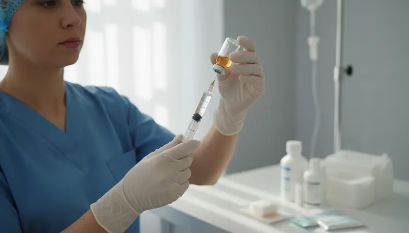 Illustration of syringe: A tool for injecting liquids.
